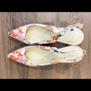 Marc Fisher Kitten Heel Slingbacks Size 7.5